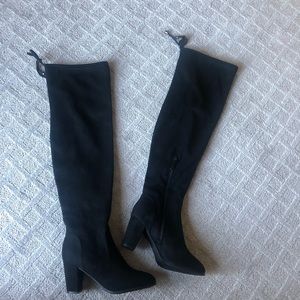 Over the knee boots, new size 10